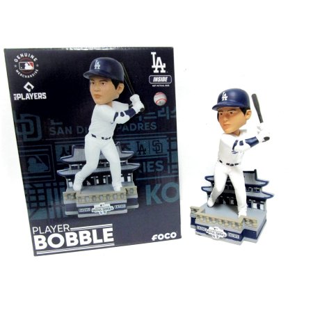 ëʿ LA ɥ㡼  륷꡼ 2024 ܥ֥إå ե奢 1024 LA Dodgers MLB Shohei Otani Seoul Series Bobble