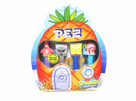 PEZ ڥå ݥ󥸥ܥ Tin ֥ꥭ 4å ˥ǥ SpongeBob