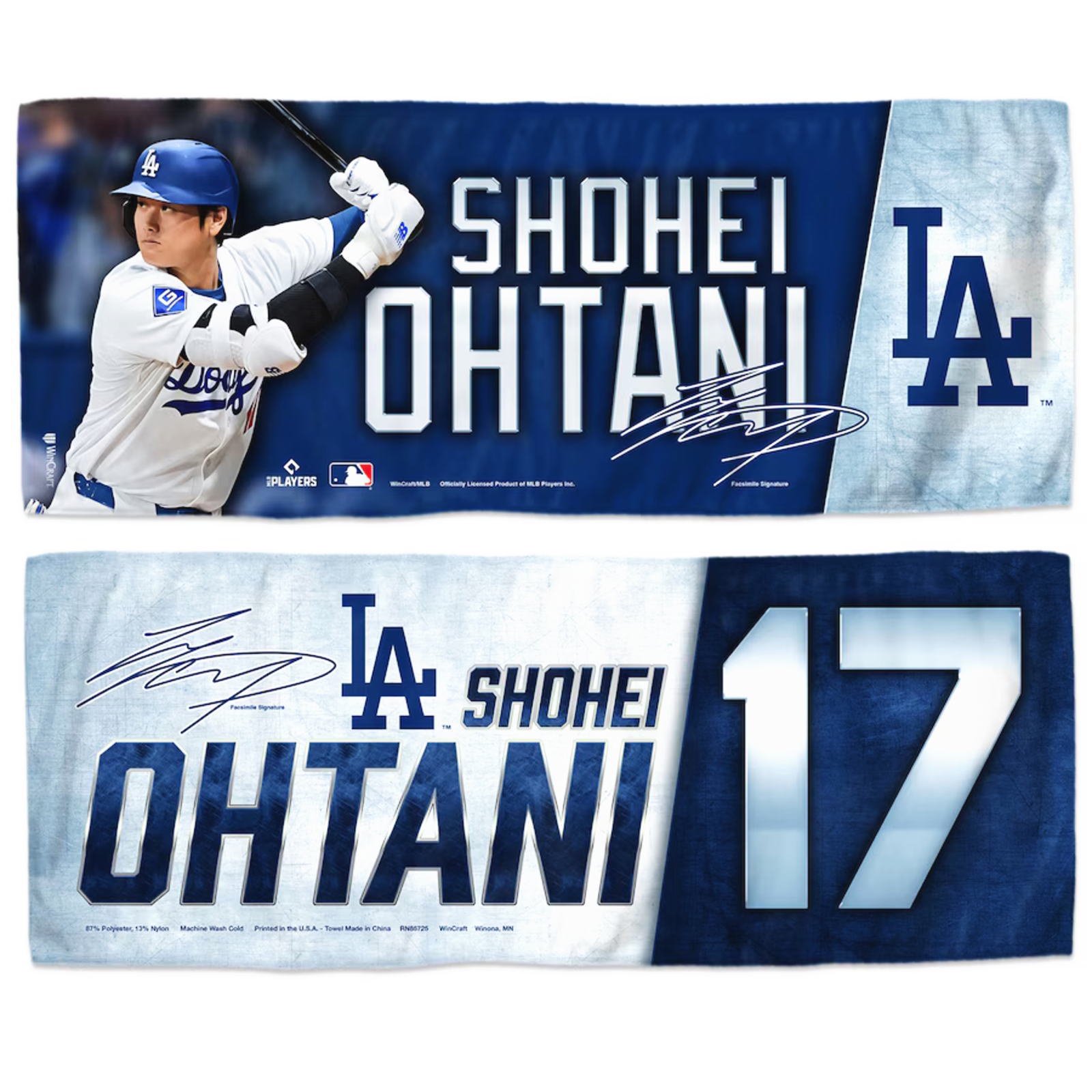 大谷翔平 LA ドジャース スポーツ クール 冷感タオル ケース入り COOLING TOWEL MLB Shohei Ohtani - FAR-OUT