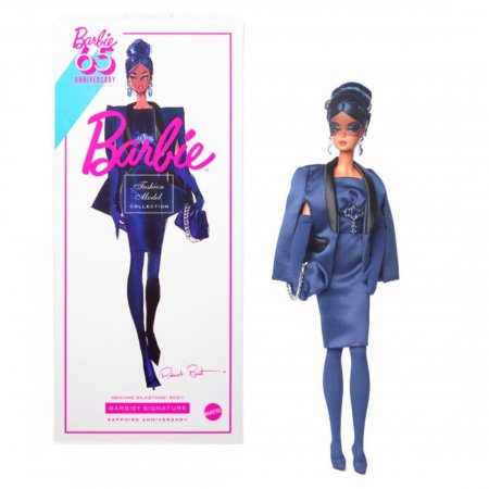 Сӡ 65ǯǰ եåǥ 쥯 ե ˥С꡼ Сӡ ɡ BFMC Sapphire Anniversary Barbie Fashion Model