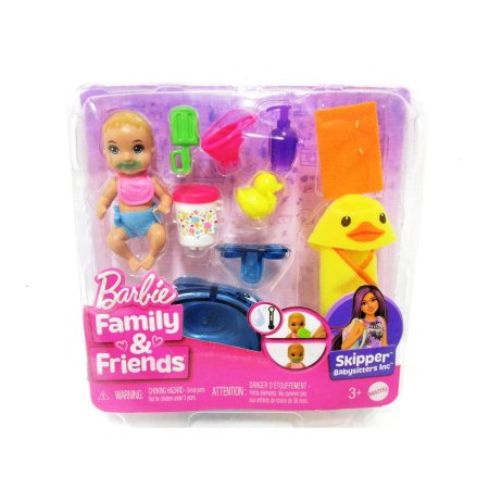 Сӡ ֤ ɡ ץ쥤å åѡΥ٥ӡå ȤϤ Barbie Skipper Babysitters Playset