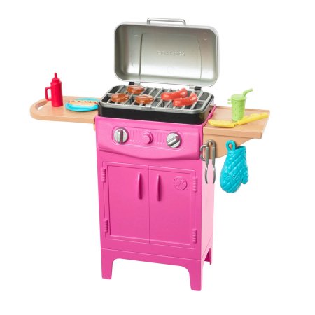 Сӡ  С٥塼 ꡼դ ץ쥤å ȶ Barbie World BBQ Grill Set Backyard Cookout Playset