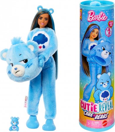 塼ȥåס Сӡ ٥ ֥롼 夻ؤ եå ʪդ Barbie Cutie Reveal Doll Care Bears