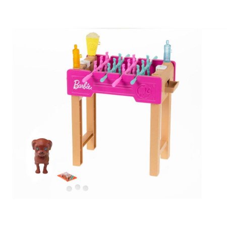 Сӡ ơ֥륵å ץ쥤å Ҹդ ȶ Barbie Table Soccer game Playset