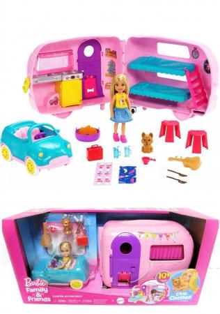 Сӡ 륷 ɡդ ԥ󥰥 ץ쥤å Barbie Club Chelsea Car & Camper Playset