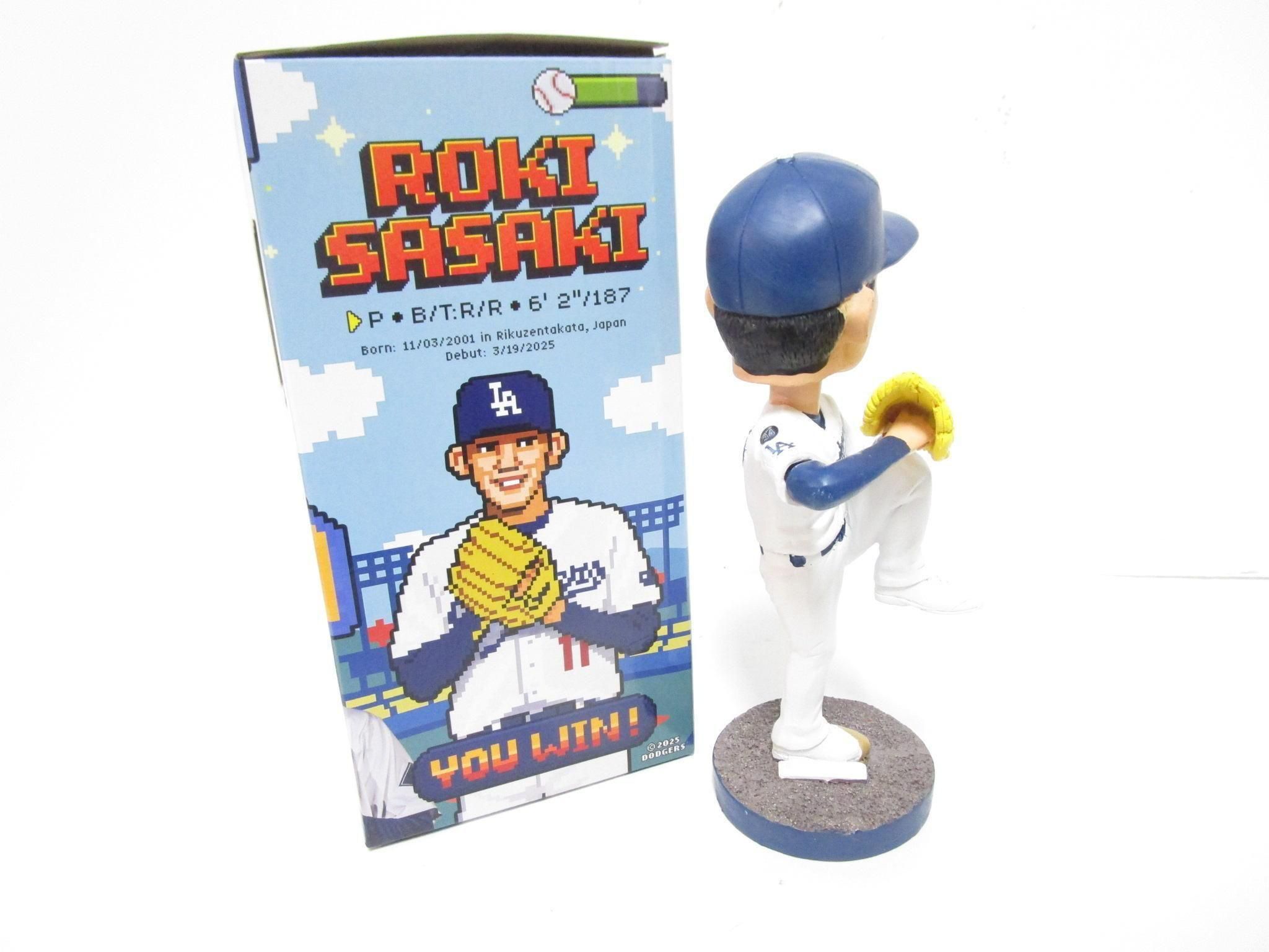 佐々木朗希　ドジャース　ボブルヘッド　非売品 佐々木朗希ボブルヘッド | LAドジャース - FAR-OUT