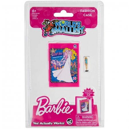 WORLD'S SMALLEST Сӡ եå ɡ륱 ߥ˥奢 ե奢 ȥ ȥ Barbie Fashion Doll Case