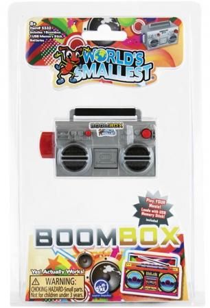 WORLD'S SMALLEST ֡ܥå 饸 ߥ˥奢 ե奢 ȥ Boombox