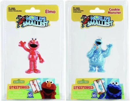 WORLD'S SMALLEST ߥȥ꡼  & å󥹥 ȥå ե奢 2å Sesame Street Elmo & Cookie Monster