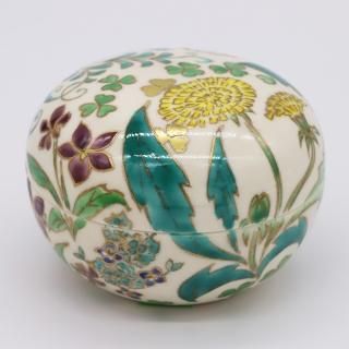 武田公美　色絵馬上盃　京薩摩　金彩　小野空女 武田公美 色絵馬上盃 京薩摩 金彩 小野空女 - メルカリ