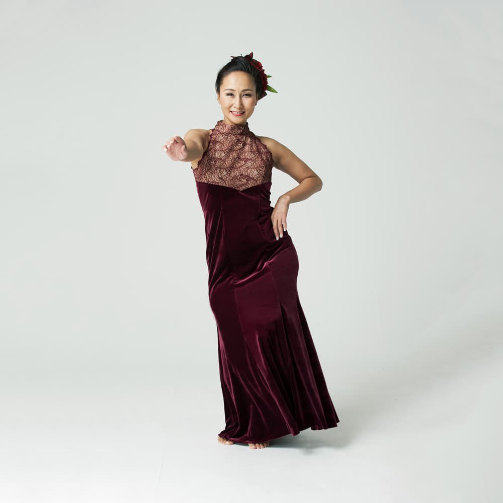 オーダードレス[MAKANA DRESS] - ALOHA IS フラダンス・タヒチ専門衣装 