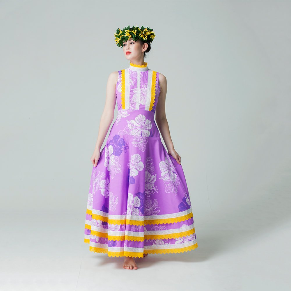 オーダードレス[MAKANA DRESS] - ALOHA IS -polynesian style-フラダンス・タヒチ専門衣装とリゾートウェアの通販