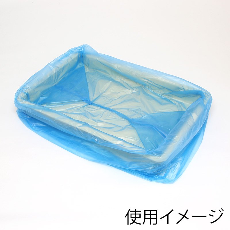 HEIKO ポリ袋 ばんじゅう用ポリ袋 S ブルー 100枚x5（500枚）