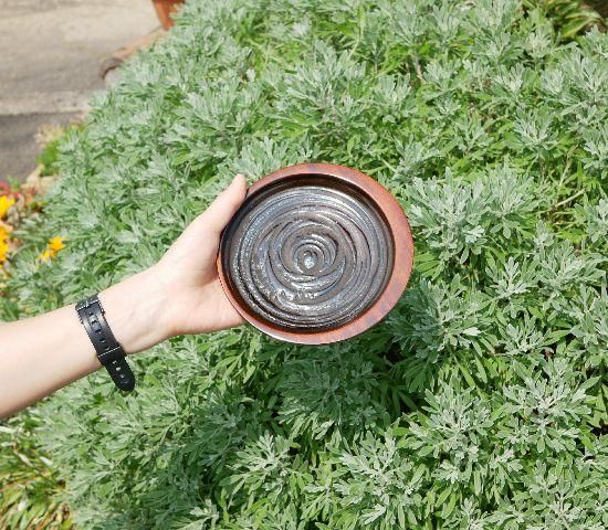 小皿 三日月型 象谷塗 15㎝ 木製 国産 漆塗り - japanyamatomi