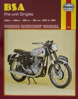 Haynes BSA �ޥ˥奢�� Pre-Unit��1954-61�ˡʤ����󤻾��ʡ�