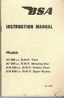 BSA �ޥ˥奢�� A7/10��1960-62�ˡʤ����󤻾��ʡ�