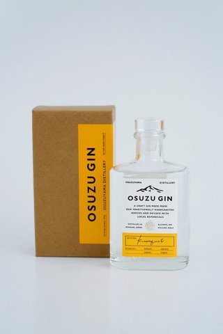 OSUZU GIN Kumquat 金柑／スピリッツ｜200ml - 井上酒店～蔵元の造る心を伝えます｜佐賀有田