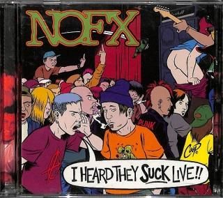 <img class='new_mark_img1' src='https://img.shop-pro.jp/img/new/icons2.gif' style='border:none;display:inline;margin:0px;padding:0px;width:auto;' />I Heard They Suck Live/ [CD] NOFX