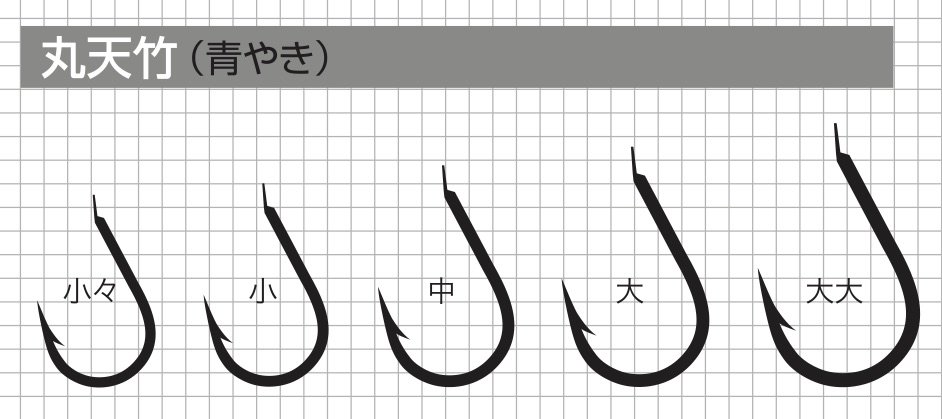 天竹（丸天竹）青焼 - 株式会社はりよし｜釣針メーカー通販オンラインショップ