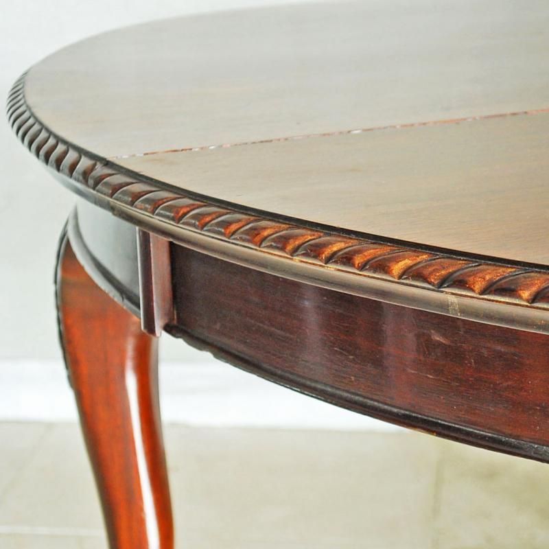 管360☆イギリス製1920年代☆チッペンデールスタイルエクステンションテーブル 管360☆イギリス製1920年代☆チッペンデールスタイル