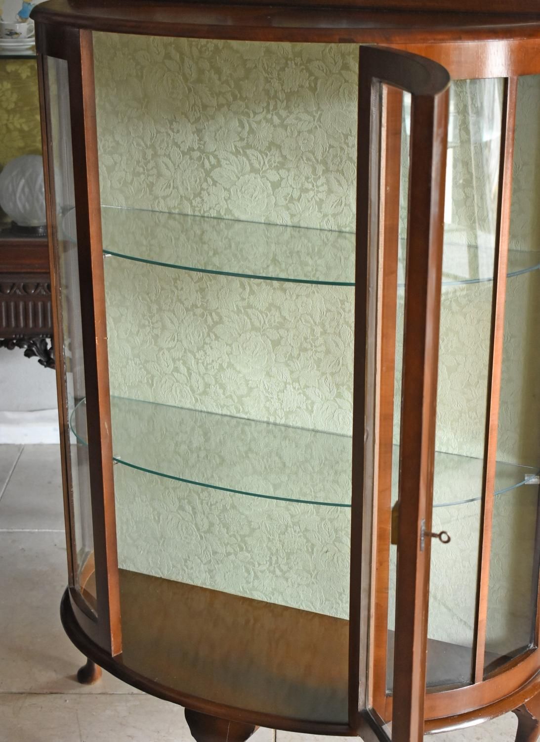 最終値下げ！10月末で終了　イギリス　ハーフムーンキャビネット　キャビネット ハーフムーンキャビネット 1930年代 イギリス製 / WESTWOOD ANTIQUES