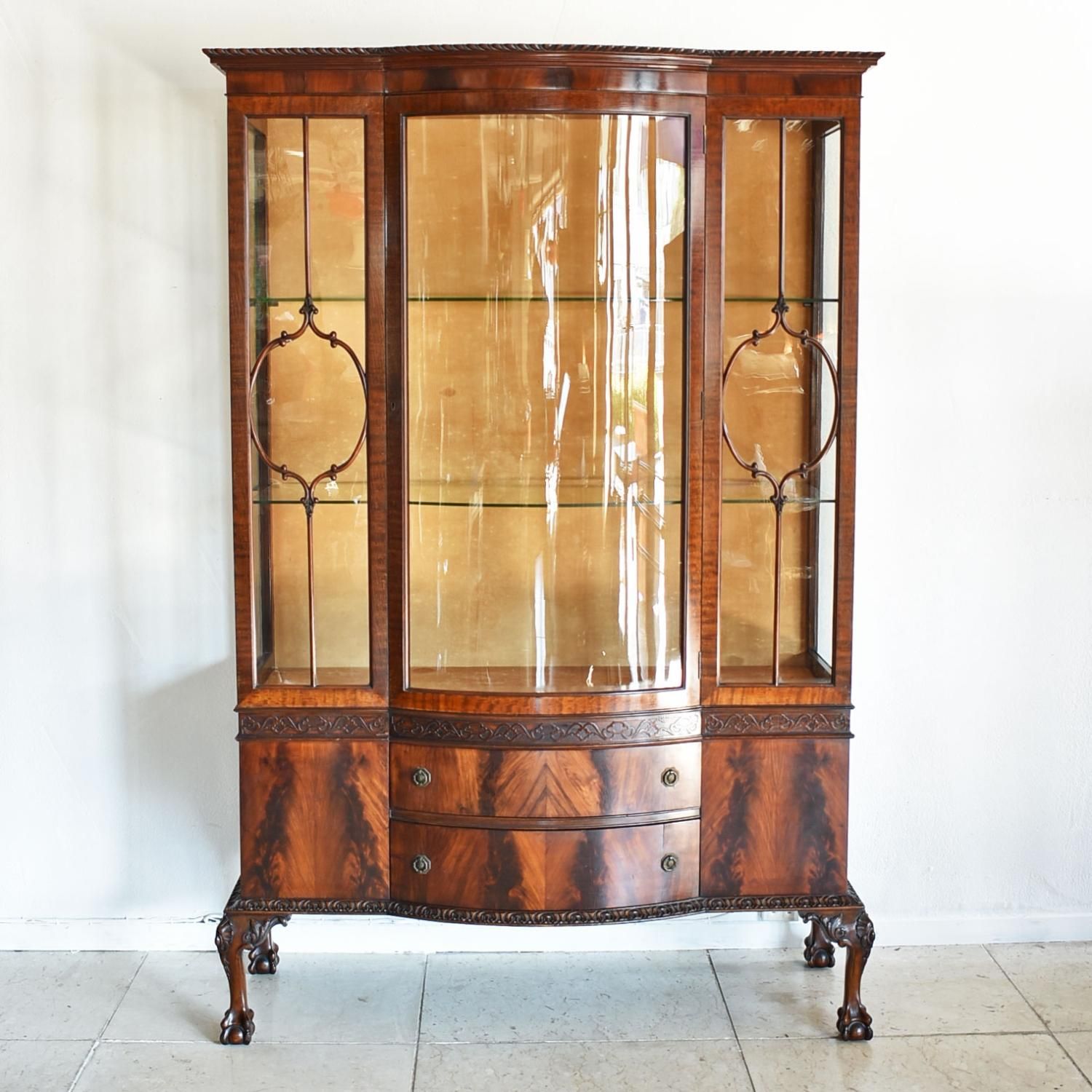 チッペンデールキャビネット 1900年代 イギリス / WESTWOOD ANTIQUES