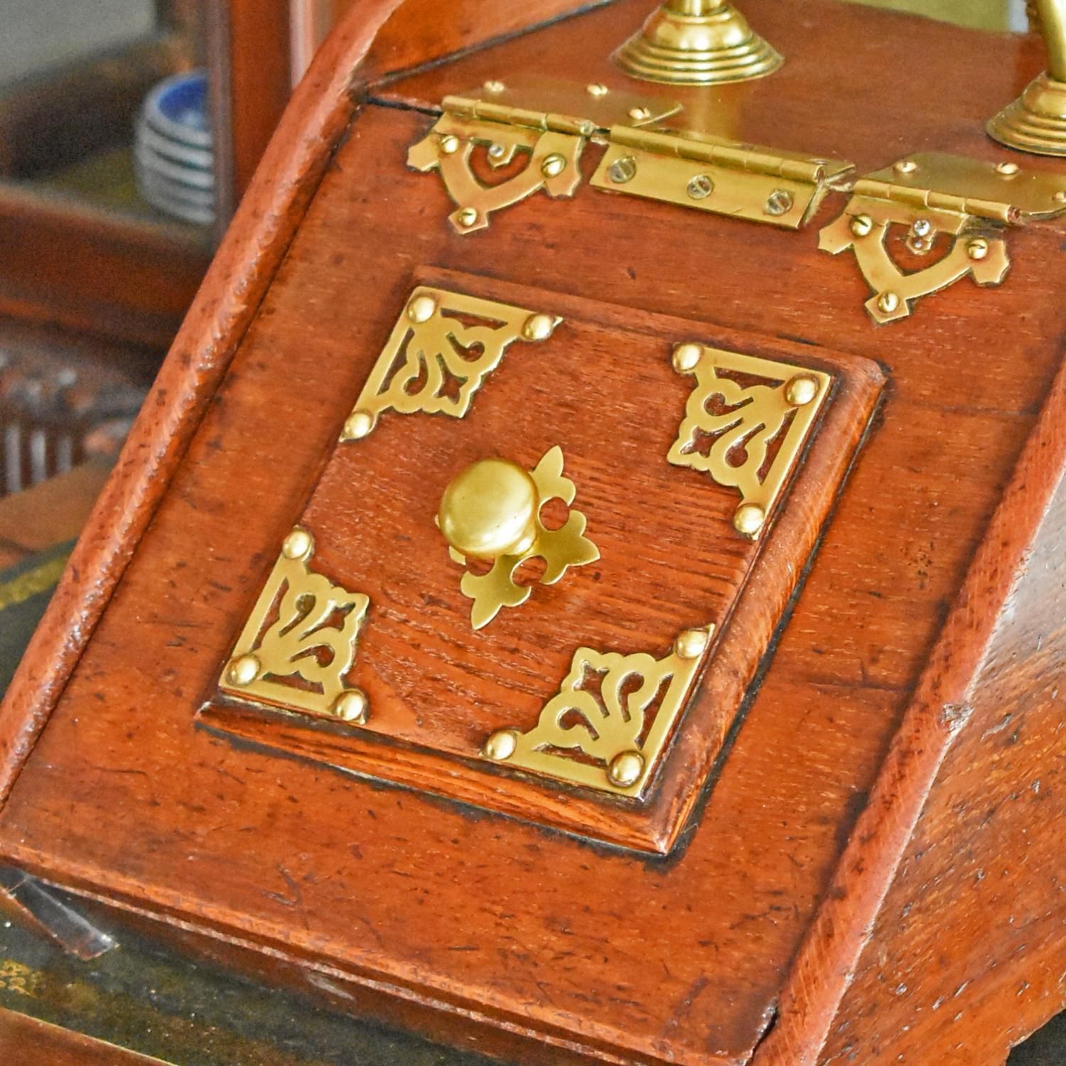 イギリス アンティーク 家具 コールボックス ダストボックス 英国 6607d イギリス アンティーク 家具 コールボックス ダストボックス