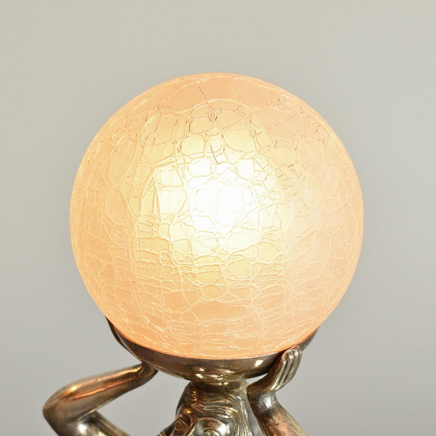 アールデコ　スタンドランプ　女性像 フランスアンティーク アールデコ テーブルランプ フランス / WESTWOOD ANTIQUES