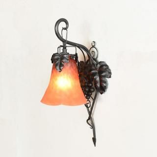 ⭐照明 西洋アンティーク アールヌーボー エナメルガラス 骨董品コレクション フランスのガラス工芸家 ミューラー兄弟(Muller Freres