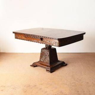 UZZY☆管360☆イギリス製☆チッペンデールエクステンションテーブル 管360☆イギリス製1920年代☆チッペンデールスタイル