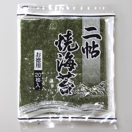 二帖のり - 清水海苔オンラインショップ