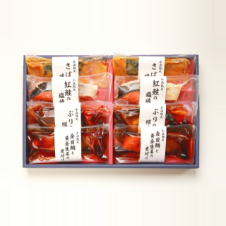 【送料込】氷温熟成　煮魚・焼き魚ギフトセット8切（NYG-40）