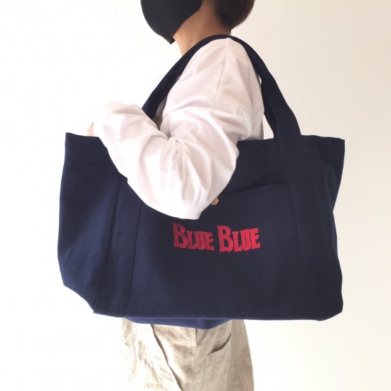 BLUE BLUE アンカーキャンバスバッグL（BLUE BLUE/ブルー ブルー） - ROSE BOWL ONLINE STORE