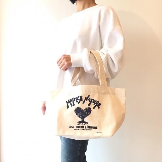 HOLLYWOOD RANCH MARKET MOTHER NATURE サラサ Amazon | [HOLLYWOOD RANCH MARKET] MOTHER NATURE トートバッグ