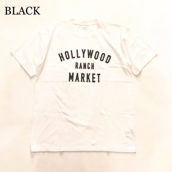 hollywood ranch market プリントロゴtシャツ