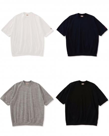 ストレッチフライス ヘムリブ ショートスリーブ Tシャツ