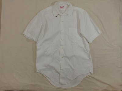 60s Cranbrook  COTTON White Shirt S/S 