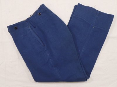 PRE-WW2 USMC BLUE DRESS WOOL PANTS 190105