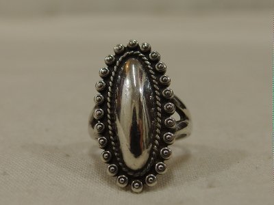 NATIVE AMERICAN STERLING RING/10,5211031