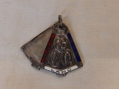 CATHOLIC MEDAI PENDANT TOP for Soldier SLIDE /T  180527