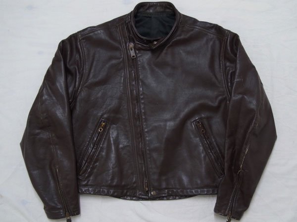 Langlitz Leathers BROWN LEATHER CASCADE *211219* - SEARCHLIGHT
