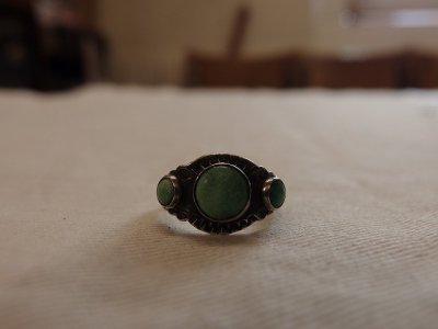 NATIVE AMERICAN SILVER RING/11-12190505