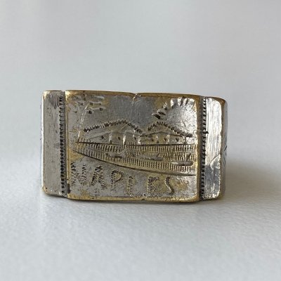 WW2 NAPLES THEATER MADE RING 24-25 220325