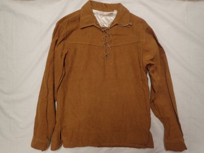 60s COTTON PULL OVER SHIRTS/M 171116