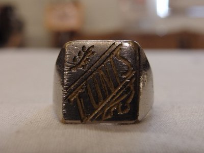 WW2 TUNIS THEATER MADE RING/23180901