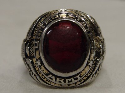 US ARMY RING RED/16-17171223