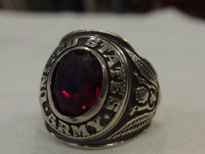 US ARMY RING RED/23-24171214