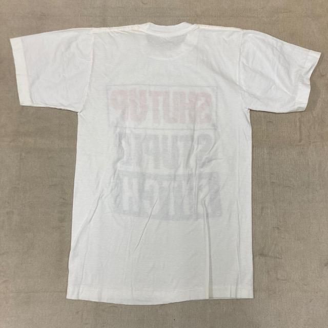 90s SHUT UP STUPID BITCH メッセージ Tシャツ 90s