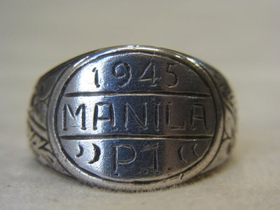 1945 MANILA PI THEATER MADE RING/22 170425