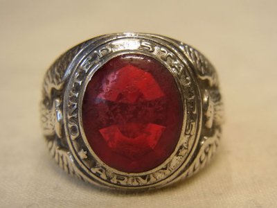 US ARMY RING/RED/21-22 170319